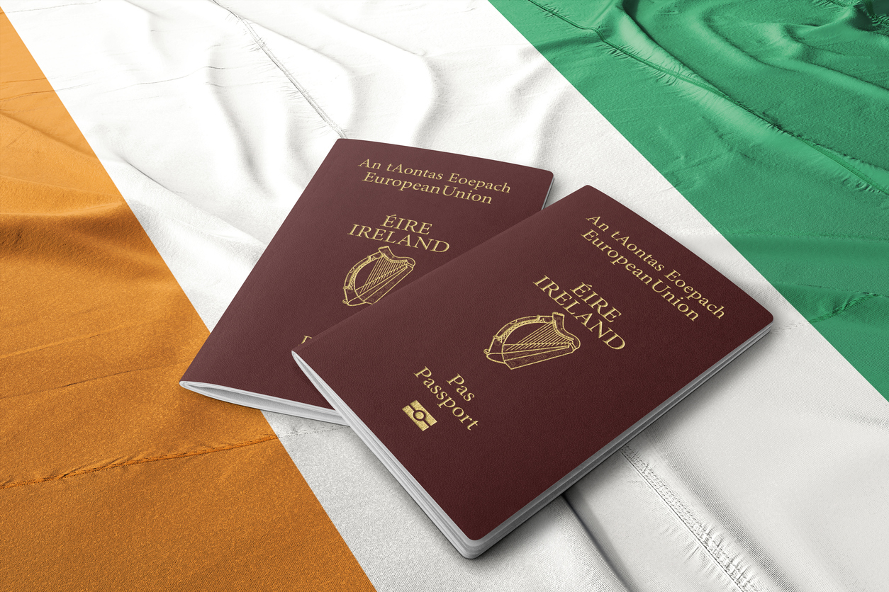 irish traveller passport